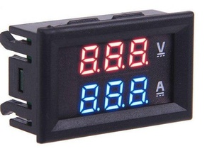 adaptador voltímetro amperemeter tela hobby 3d print model - Mito3D