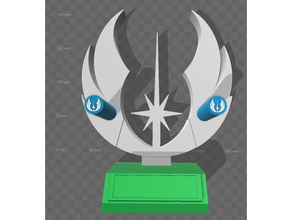 jedi light saber stand jedimaster knight lightsabers lightsaber star wars 3d print model - Mito3D