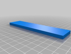 eurorack rail bracket music customized 3d print model - Mito3D