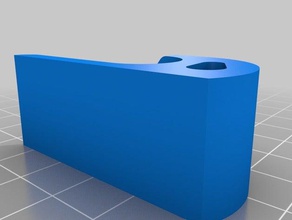 gancho toalla bidet ménage personnalisé 3d print model - Mito3D