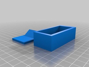 terminado caixa e superior A impressão 3d a 3d print model - Mito3D