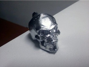 skull keychain gadgets sculpture 3d print model - Mito3D