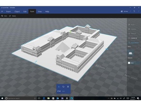 louvre museum Gebäude & Strukturen paris 3d print model - Mito3D