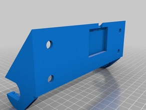eagle magna ii fish finder bracket replacement parts 3d print model - Mito3D