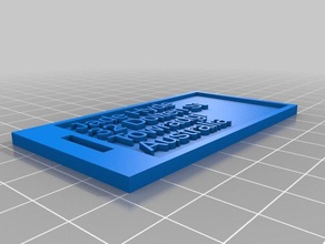 jades etiketi sikke ve rozetleri özelleştirilmiş 3d print model - Mito3D