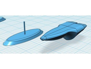 dendori medio cruiser giochi alien astronave wargames-giochi di guerra wargame modello 3d print model - Mito3D