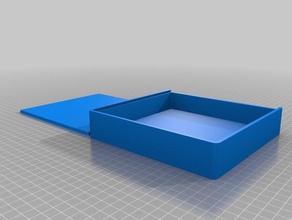 deslice la caja de 170x165x30 portaherramientas y cajas personalizado 3d print model - Mito3D