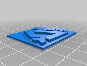 logotipo de dagoma'niack sur la placa dagoma niack 3d print model - Mito3D