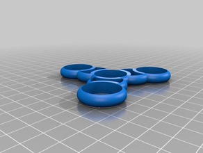 circolare fidget spinner di base La stampa 3d 3d print model - Mito3D