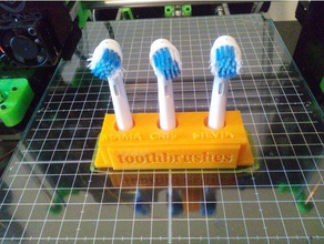 toothbrush heads holder model furniture 3d print model - Mito3D