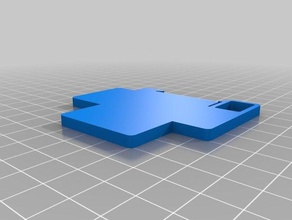 din clip de l'électronique 3d print model - Mito3D