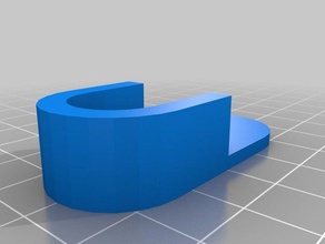 support penderie les pièces de rechange 3d print model - Mito3D