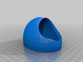 hámster enano de baño 3d print model - Mito3D