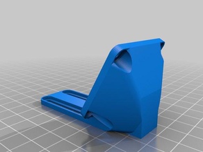 prusa i3 nozzle fan 3d printer parts mount cooling 3d print model - Mito3D