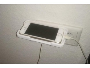 iphone carregador de parede mesa telefone celular 3d print model - Mito3D
