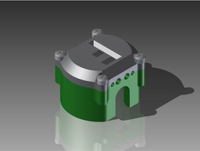 130 180 boy motor endbell kap hobi nerf 3d print model - Mito3D