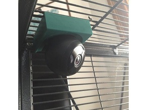 logitech círculo invertido suporte de montagem computador segurança em casa câmara web da a cam câmera na parede web-cam webcam titular 3d print model - Mito3D