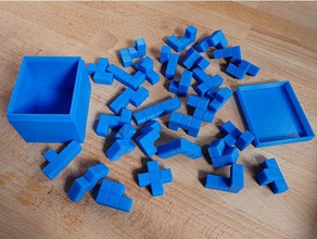 pentakubus puzzle 3d-drucken 3d print model - Mito3D