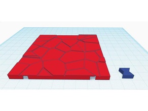 clipable Boden Requisiten clipping tile 3d print model - Mito3D