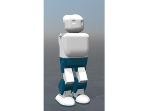insansı robot 9g servo Robotik 3d print model - Mito3D