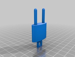 key holder power socket 3d printing 3d print model - Mito3D