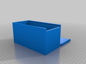 slayt kapağı w özelleştirilmiş kutusu kaplar 3d print model - Mito3D