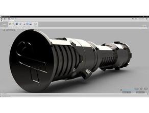 obi-wan kenobi'nin ışın kılıcı aksesuarlar 3d print model - Mito3D