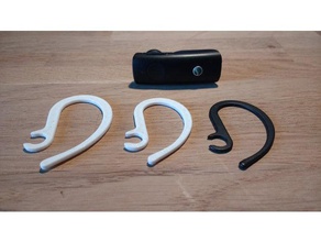 l'oreille clip sony oreillette bluetooth vh110 téléphone mobile 3d print model - Mito3D