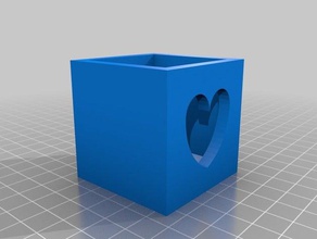 cuore di dialogo La stampa 3d box gioielli 3d print model - Mito3D
