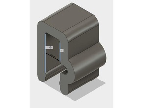 175 mm clip clas ohlson filament role 3d printer accessories cable clip clip fillament clip 3d print model - Mito3D
