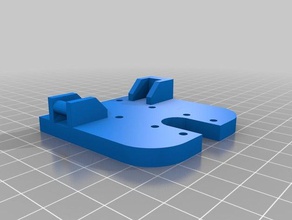 a2 linear rail mount e3d x tensioner endstop kit 3d printer parts anet hotend v6 mgn12 3d print model - Mito3D