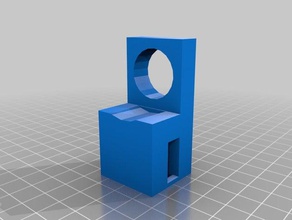 fermo porta galleggiante vasca, wc schwimmende Toilette Bad 3d print model - Mito3D