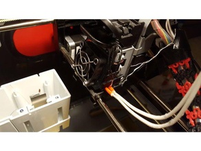 xyzprinting da vinci 10 atualizado cobertura do ventilador parafuso de montagem versão Impressora 3d acessórios 3d print model - Mito3D