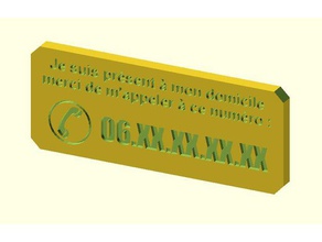 cassetta postale magnete boite pour au lettre all'aperto e giardino 3d print model - Mito3D