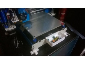 prusa steel tool's tray 3d printer accessories p3steel i3 toolbox tool holder 3d print model - Mito3D
