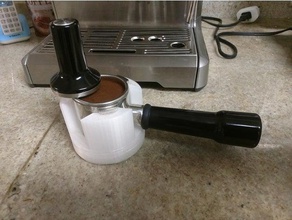 espresso manipulación de apoyo cocina y comedor la base cafetería el café sabotaje expresso portafiltro pisón 3d print model - Mito3D