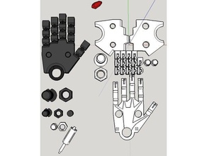 alchimista mano d z hu k di ingegneria protesica la il vapore 3d print model - Mito3D