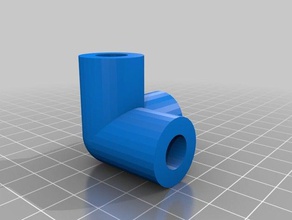 baguette d'angle connecteur pièces personnalisé 3d print model - Mito3D