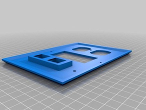 wall plate customizer-3 household customized 3d print model - Mito3D