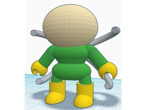 personnage de bande dessinée - poulpe gars jouets & accessoires jeux dessin animé doctoroctopus figure jeu miniature spiderman supehero 3d print model - Mito3D