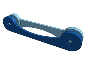variável delrin roda de spool titular Impressora 3d acessórios filamento spoolholder rolo suporte 3d print model - Mito3D