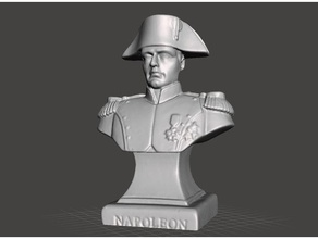 napoleon-scan Skulpturen napoleon 3d print model - Mito3D