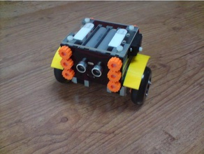 profileblock de balanceamento robô - diy plataforma robótica a perfil auto 3d print model - Mito3D