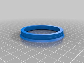 minha personalizado roda aro de montagem do centro anel partes 3d print model - Mito3D