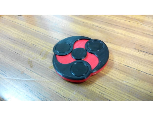 kaleidoscpoe sharingan giratório fidget brinquedo & acessórios para jogos 608 rolamento naruto 3D print model - Mito3D