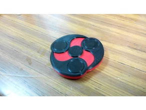 kaleidoscpoe sharingan spinner fidget jouets & accessoires de jeux 608 roulement naruto 3d print model - Mito3D