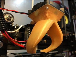 40mm 50mm fan kanalı adaptörü 3d yazıcı aksesuarları fang tevo tarantula 3d print model - Mito3D