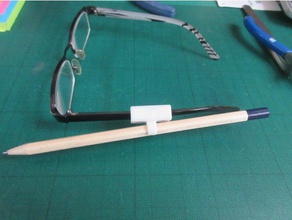 glasses pencil holder diy 3d print model - Mito3D