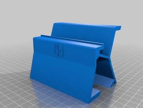 nintendo interruttore dock di ricarica video giochi monoprice mini nintendoswitch 3d print model - Mito3D