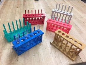 test tube rack engineering 3d print model - Mito3D